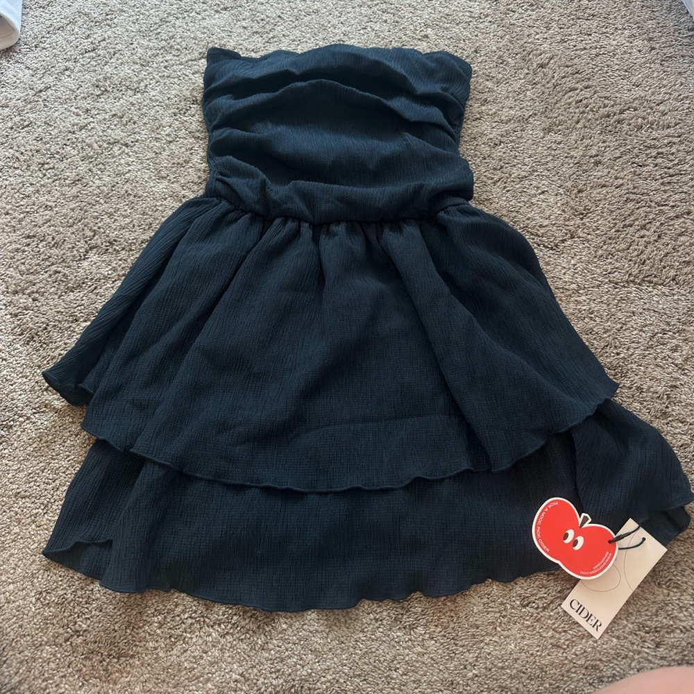 NWT babydoll ruffle cider dress!